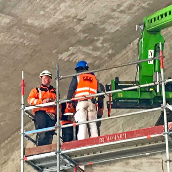 Autobahn HH-Stellingen-Verschub der Langenfeld Brücke