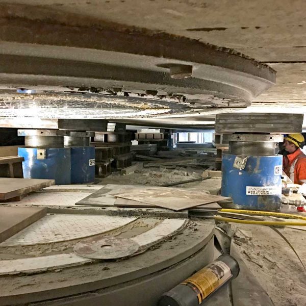 Autobahn HH-Stellingen-Verschub der Langenfeld Brücke