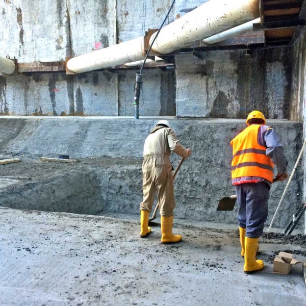 Bauservice-Alter Wall-Sauberkeitsbeschichtung