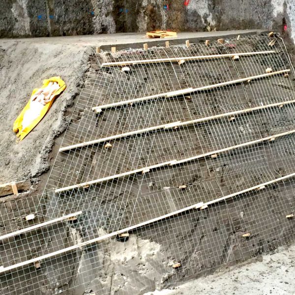 Bauservice-Alter Wall-Sauberkeitsbeschichtung