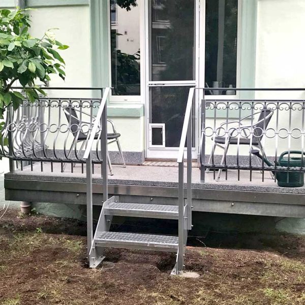 Kibo Bau Hamburg - Balkongalender Stahl